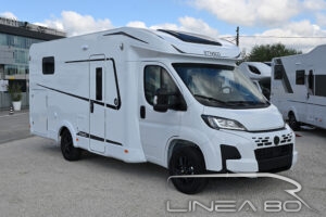 Vendita camper nuovo Etrusco T 6.9 SBC, disponibile presso Linea80, concessionario di Camper e caravan che lavora nelle province di Venezia, Padova, Treviso, Verona, Rovigo, Vicenza, Belluno, Trieste, Udine, Ferrara o Pordenone