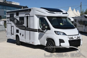 Vendita camper nuovo Elnagh Baron 565, disponibile presso Linea80, concessionario di Camper e caravan che lavora nelle province di Venezia, Padova, Treviso, Verona, Rovigo, Vicenza, Belluno, Trieste, Udine, Ferrara o Pordenone