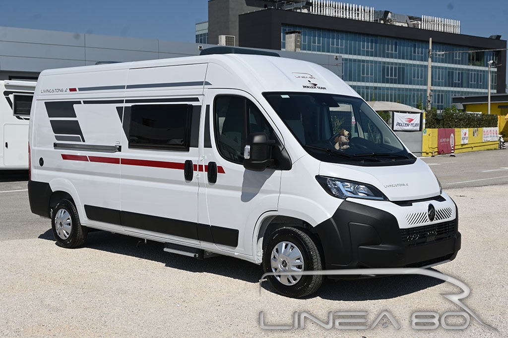 Camper nuovo Roller Team Livingstone 2 Vendita camper van nuovo Roller Team Livingstone 2, disponibile presso Linea80, concessionario di Camper e caravan che lavora nelle province di Venezia, Padova, Treviso, Verona, Rovigo, Vicenza, Belluno, Trieste, Udine, Ferrara o Pordenone