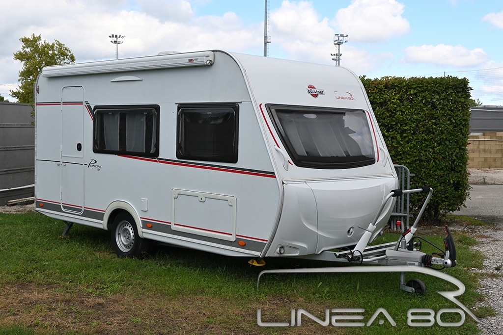 Caravan usata Burstner Premio Life 425 TS Vendita caravan usata Burstner Premio Life 425 TS, disponibile presso Linea80, concessionario di Camper e caravan che lavora nelle province di Venezia, Padova, Treviso, Verona, Rovigo, Vicenza, Belluno, Trieste, Udine, Ferrara o Pordenone
