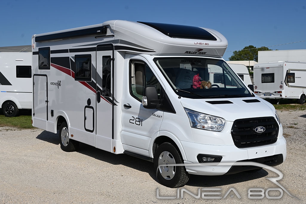 Camper nuovo Roller Team Kronos Fit 281 TL Vendita camper nuovo Roller Team Kronos Fit 281 TL, disponibile presso Linea80, concessionario di Camper e caravan che lavora nelle province di Venezia, Padova, Treviso, Verona, Rovigo, Vicenza, Belluno, Trieste, Udine, Ferrara o Pordenone