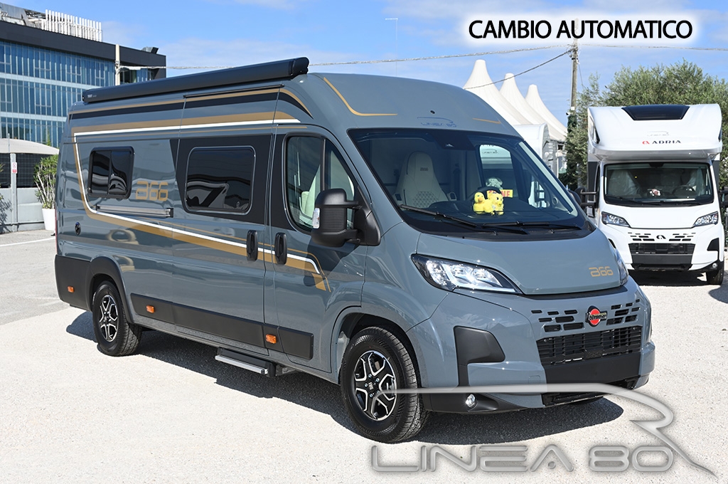 Camper nuovo Burstner B66 C644 Vendita camper van nuovo Burstner B66 C644, disponibile presso Linea80, concessionario di Camper e caravan che lavora nelle province di Venezia, Padova, Treviso, Verona, Rovigo, Vicenza, Belluno, Trieste, Udine, Ferrara o Pordenone